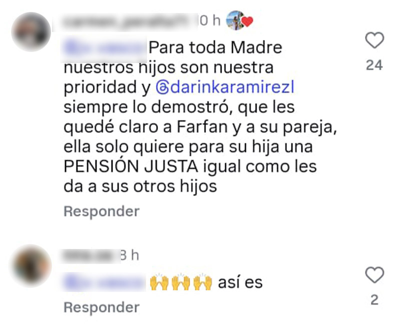 Daringa Ramirez exige pensão justa para sua filha de Jefferson Farfan após revelar sua nova gravidez