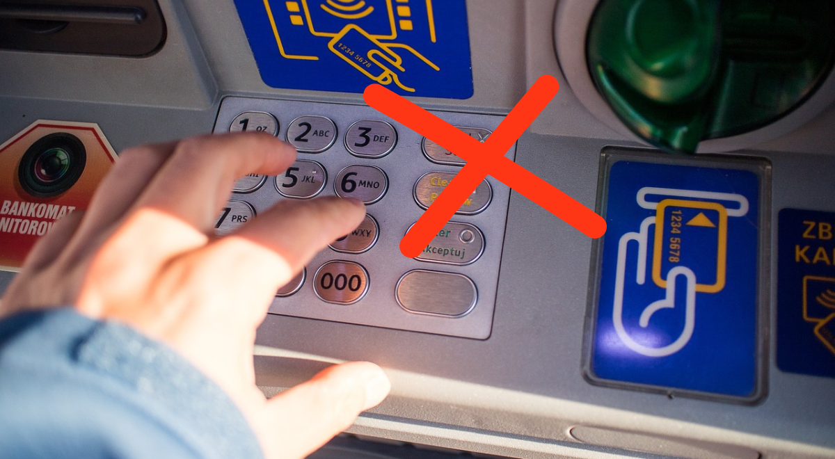 AVISO OFICIAL DO GOVERNO: Caixas eletrônicos não funcionarão e operação não será permitida