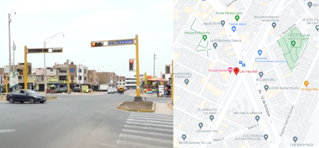 Onde estão as vacas no SMP: Fazem um memorial à mulher e à sua vaca nas estradas. 12 de Outubro, Avenida Antunes de Maiolo