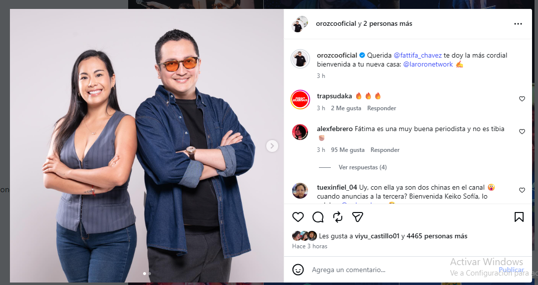 Amado jornalista peruano deixa a TV após 10 anos e Carlos Orozco surpreende ao anunciar sua mudança para o streaming