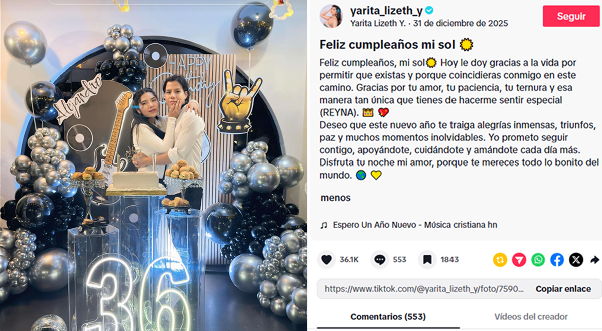 Yarita Liseth fica chocada ao entregar uma mensagem romântica ao filho de Dina Paukerin: “Prometo continuar…”