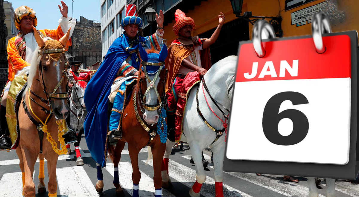 Dia de Reis no Peru: 6 de janeiro é feriado ou dia não útil? Isto é o que diz EL PERUANO