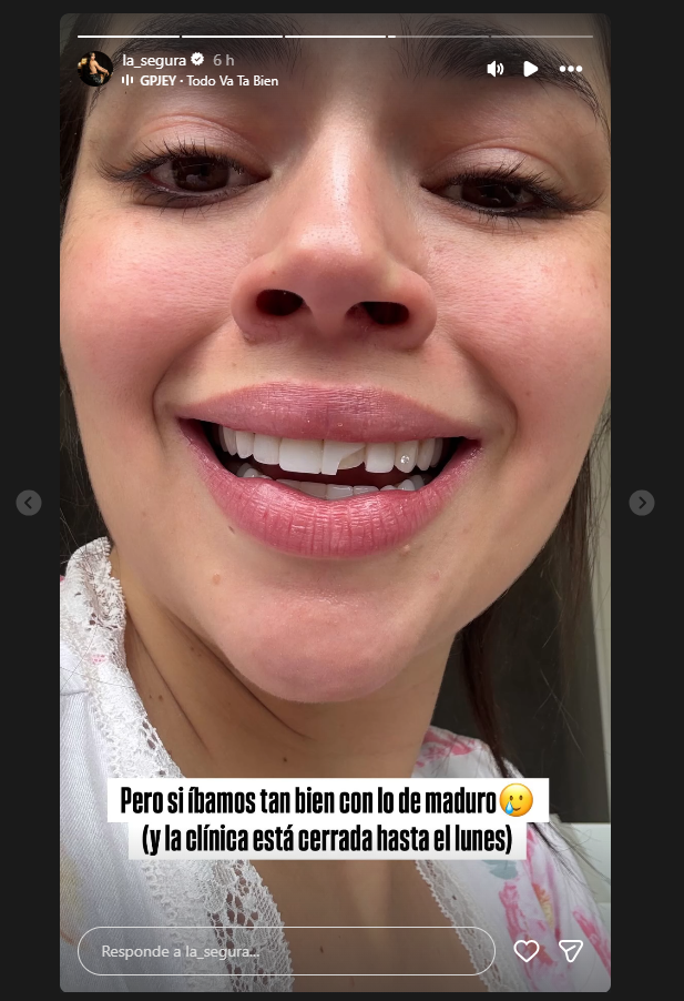 A namorada de Ignacio Baladan, Natalia Segura, perdeu um dente após comemorar a captura de Nicolás Maduro: “Tudo está indo muito bem…” A namorada de Ignacio Baladan, Natalia Segura, perdeu um dente após comemorar a captura de Nicolás Maduro: “Tudo está indo muito bem…”