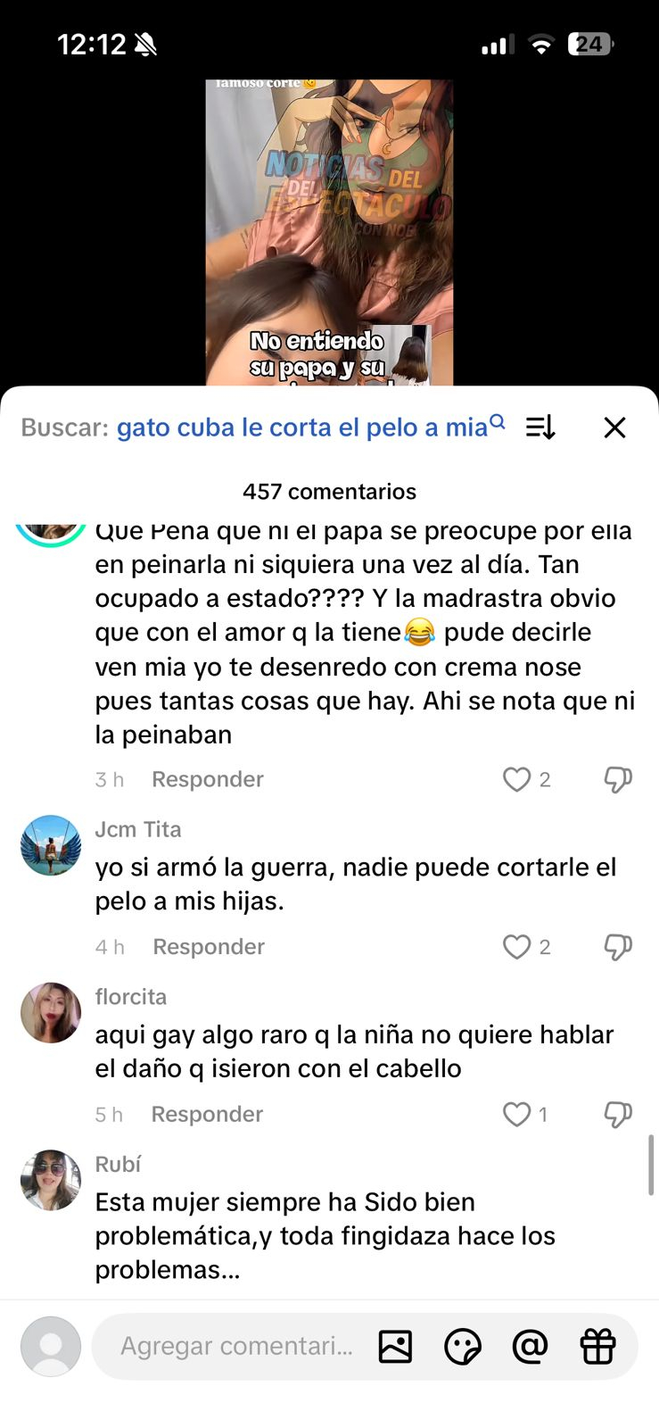 Afogam Rodrigo Cuba e Ale Venturo por terem cortado o cabelo da filha de Melissa Paredes durante a viagem.