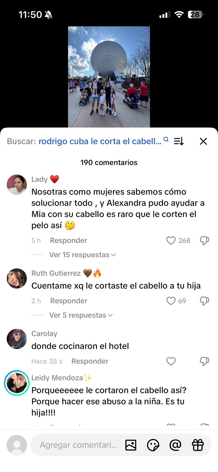 Afogam Rodrigo Cuba e Ale Venturo por terem cortado o cabelo da filha de Melissa Paredes durante a viagem.