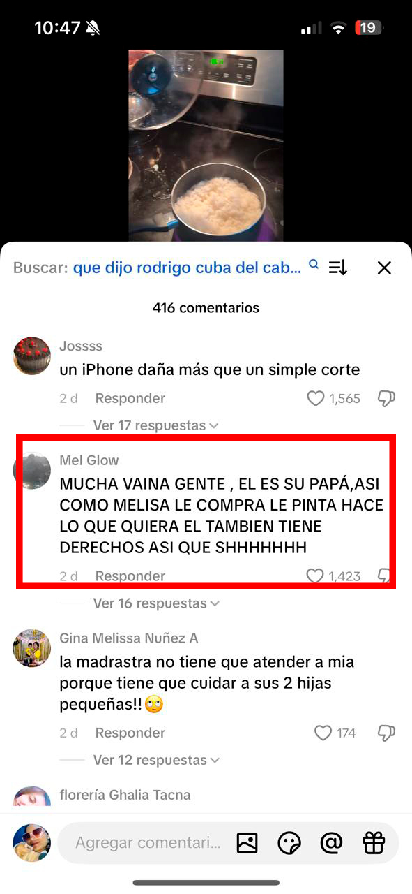     Rodrigo Cuba retrata comentários após Melissa Paredes revelar que pintou o cabelo da filha 