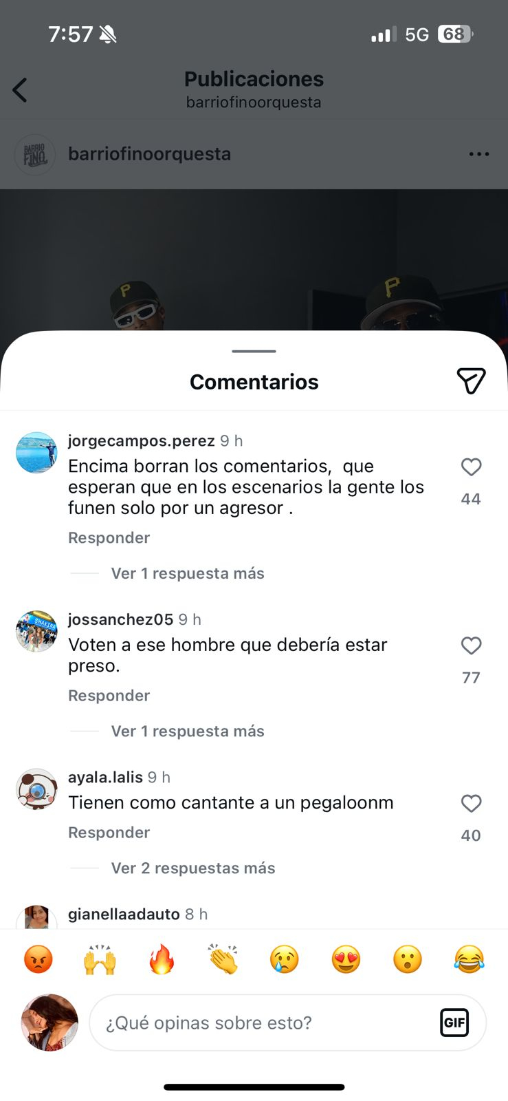     Relatório de usuários que Barrio Fino fez de tudo para proteger Brian Torres 