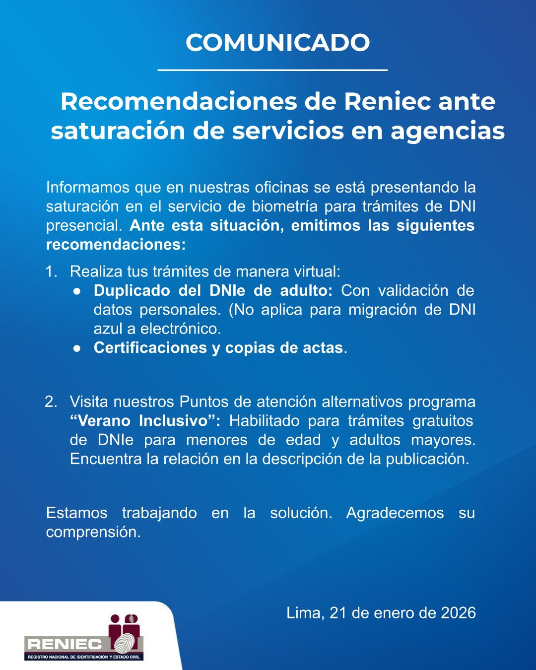 Renick fala após o colapso massivo do sistema em nível nacional: “Neste caso…”