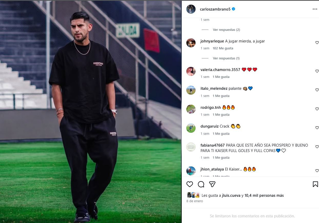 Carlos Zambrano tomou uma decisão drástica depois que a argentina se queixou de ter agredido sexualmente Sergio Pena e Miguel Troco.