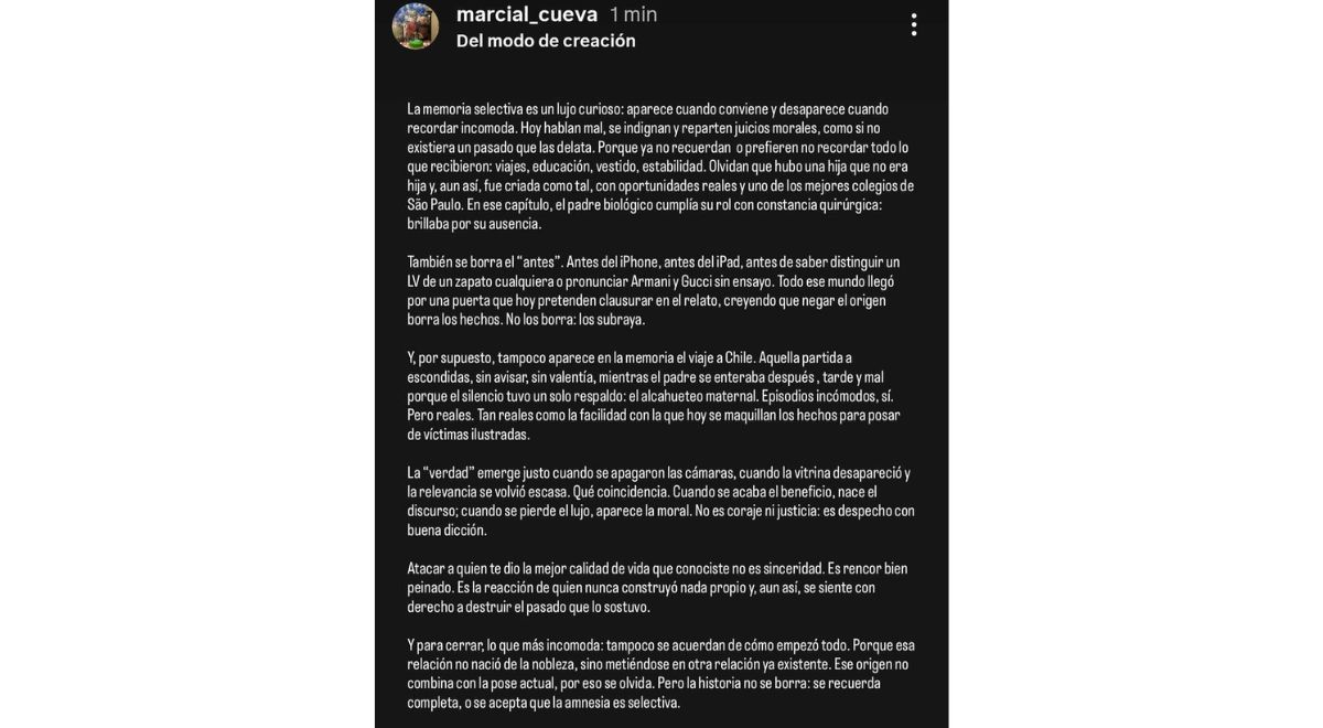 Pamela Lopez é acusada de ter um caso com Christian Cueva, segundo seu irmão: “A história não se apaga…”