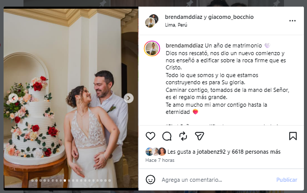 Chef Giacomo Boccio comemora um ano de casamento e emociona com mensagem especial: “Deus, você e eu”
