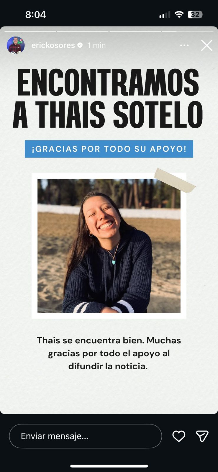 Produtor de Eric Osoras denuncia desaparecimento de Ica, jornalista revela seu estado: “Ela…”