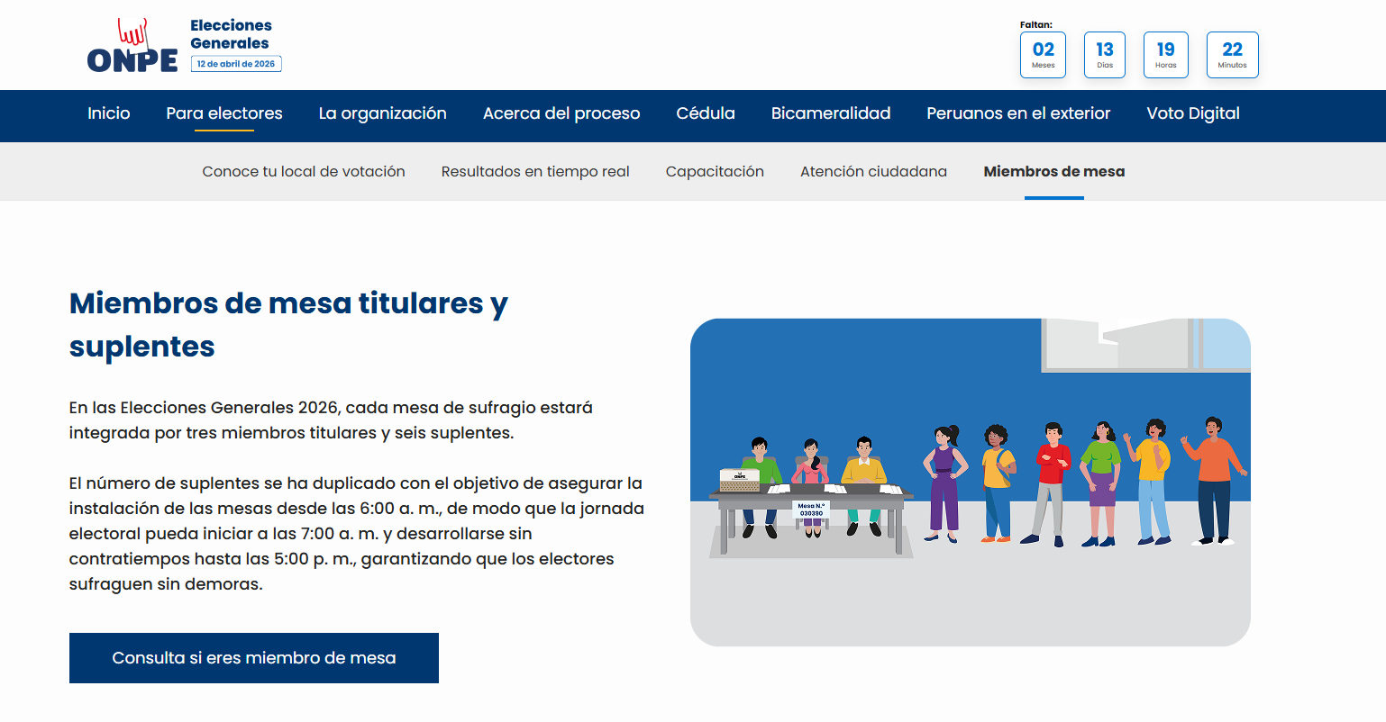 Hoje, 29 de janeiro, acontecerá o sorteio dos conselheiros: Como saber se fui selecionado pelo ONPE?