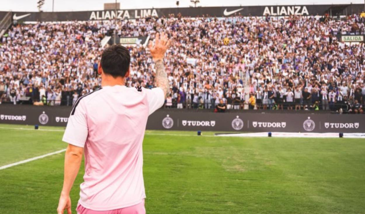 Lionel Messi se RINDI&Oacute; ante MATUTE tras su partido con Alianza Lima y lo llam&oacute; "LUGAR ESPECIAL DE SUDAM&Eacute;RICA"
