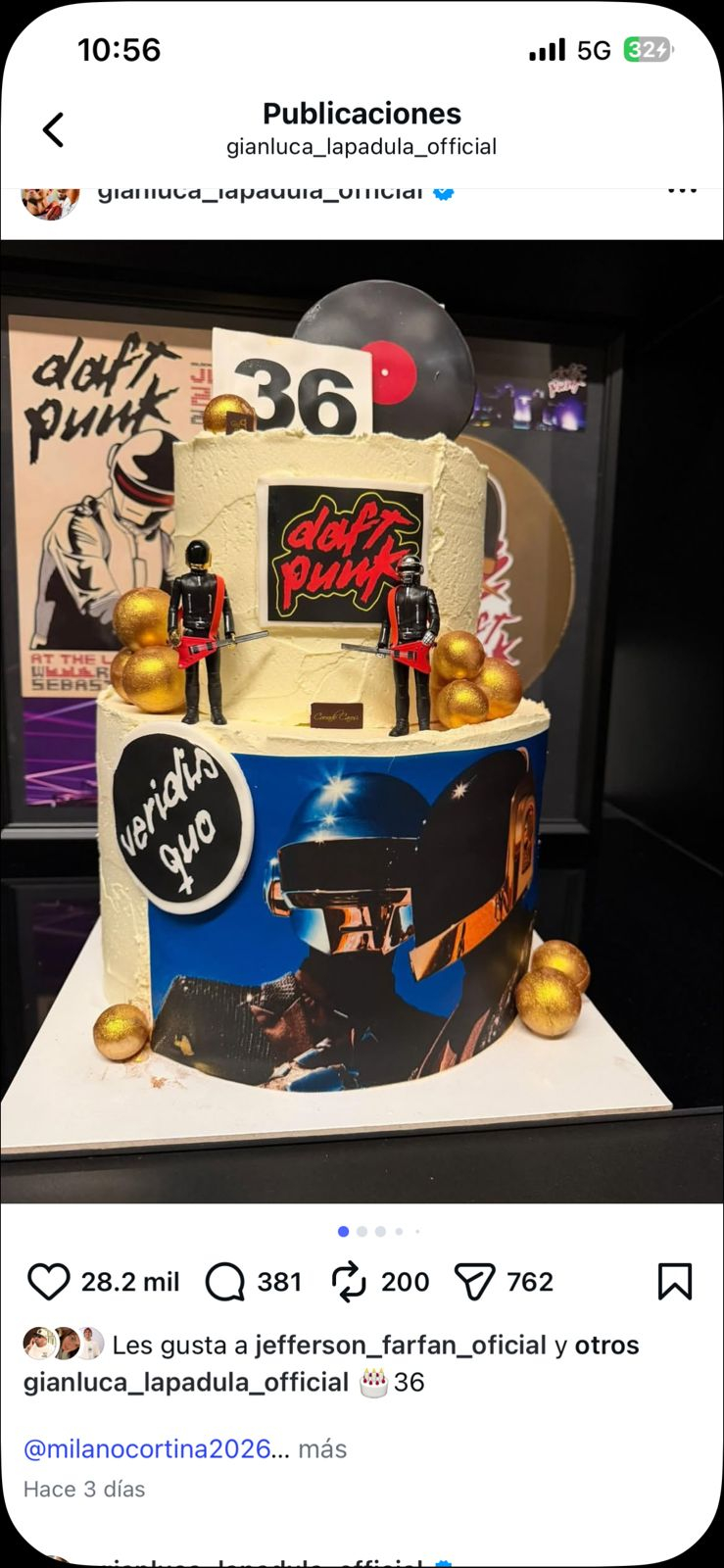     Gianluca Lapadula reaparece com publicação inesperada após romance com outra mulher 