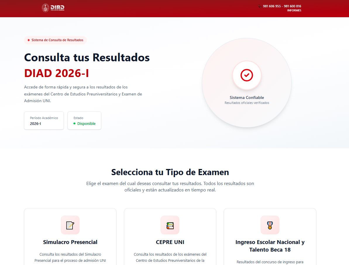 Prova de ingresso UNI 2026-I hoje, 16 de fevereiro: link para verificar resultados, notas e vagas