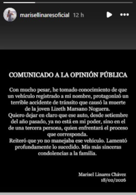     A jornalista Maricel Linares fala sobre o carro envolvido no ataque a um jovem integrante da seleção 