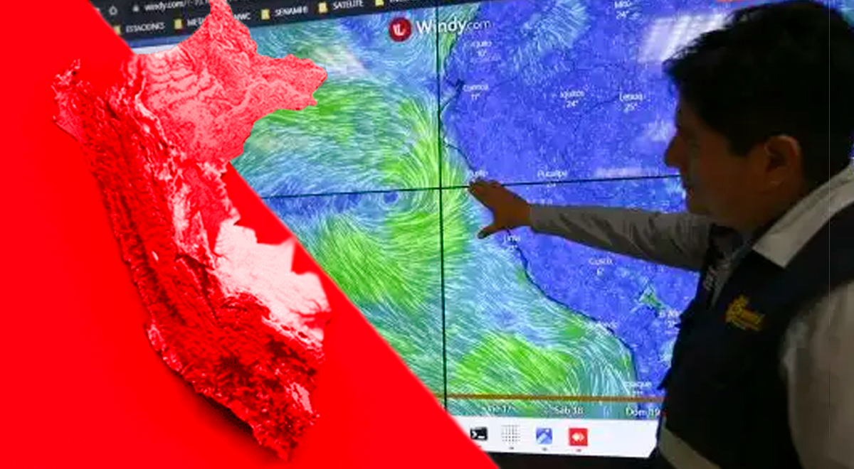 Acidente no Peru | O Exército ativa o nível Vermelho após um grande fenômeno climático nessas três importantes regiões