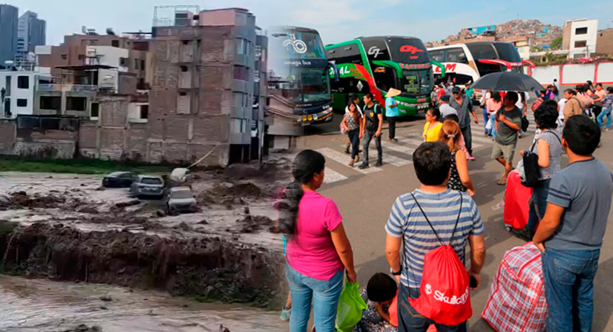 Arequipa e Piura em alerta devido às fortes chuvas: voos do terminal Atocongo suspensos