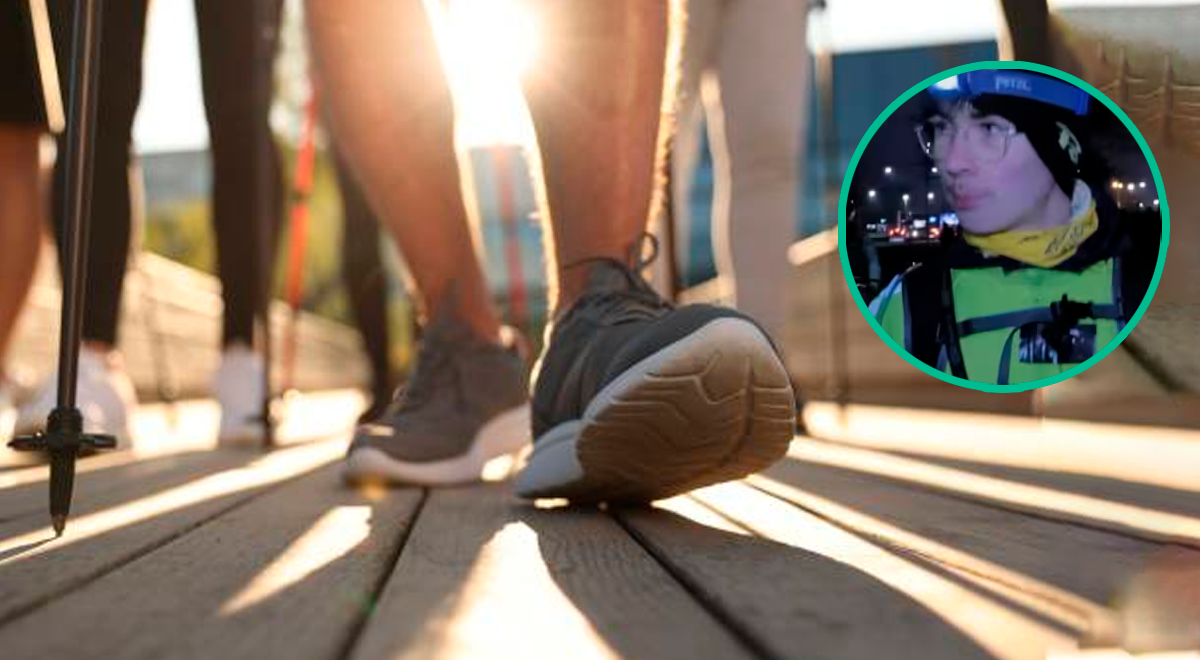 O estudante caminha 32 quilômetros por dia para arrecadar fundos e comprar bicicletas para crianças em idade escolar em áreas isoladas