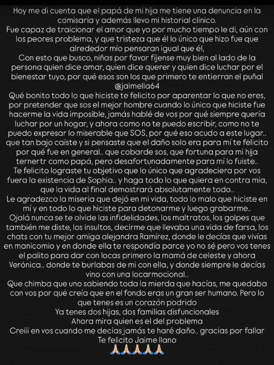 A irmã de Carol G relata que não quer entregar a filha para a família e acaba com as mãos doloridas: “Dizem que sou louca”.