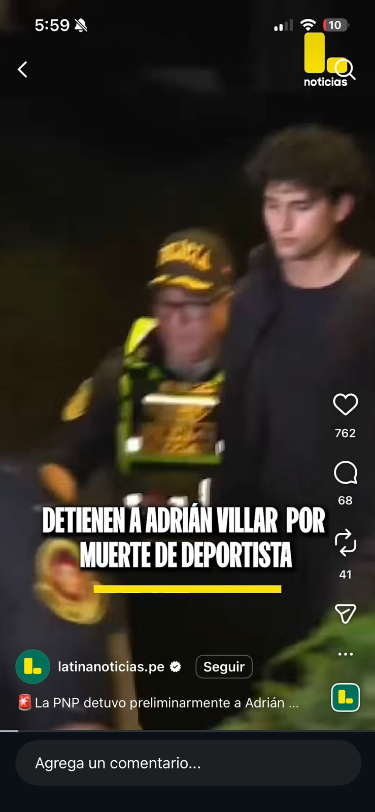 PNP detém Adrian Villar preliminarmente pela morte de Lisette Marzano: estas são as primeiras fotos