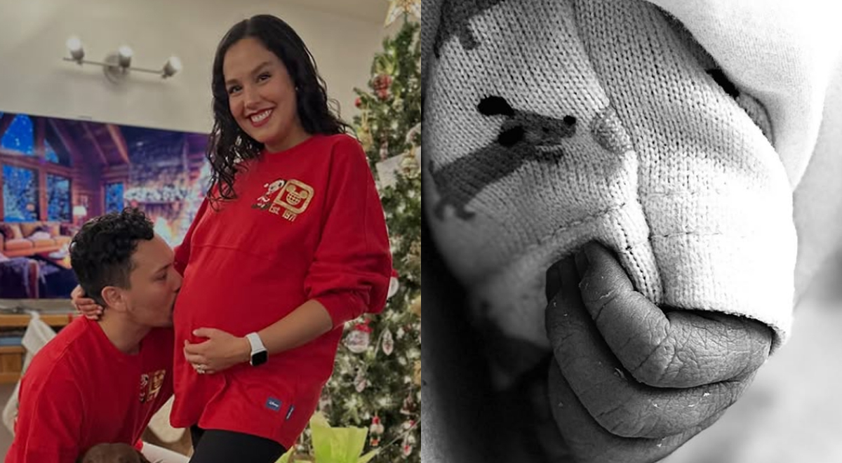 A adorável atriz tornou-se mãe de primeira viagem com o marido e compartilhou uma foto de seu bebê