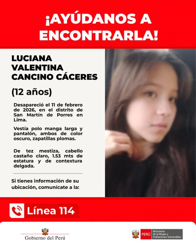 Menina de 12 anos desaparecida do SMP há duas semanas, pai faz apelo dramático: “Mamalinda volta”