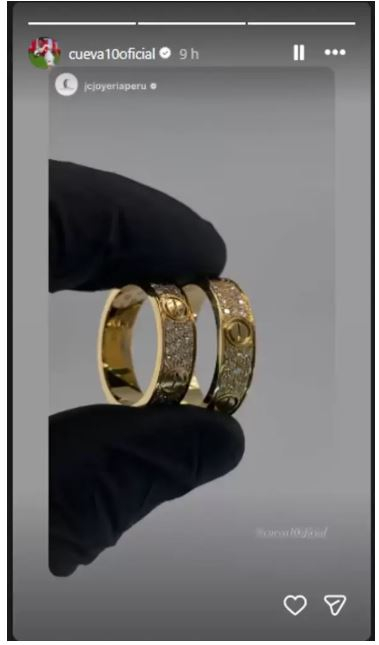 Do Infarto: Revelam o alto valor do anel especial que Christian Cueva deu a Pamela Franco