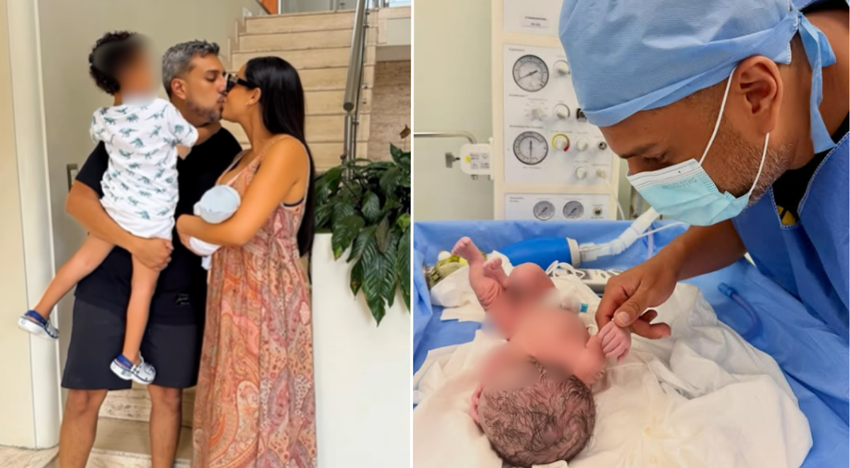 Ricardo Mendoza revela o nome de seu bebê com Katya Mosquera e dá uma mensagem emocionante