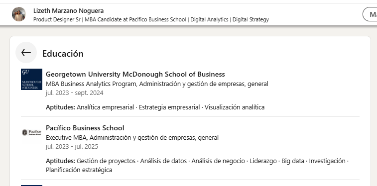     Adrian Villar, Francesca Montenegro e Lisette Marzano frequentaram a mesma universidade 