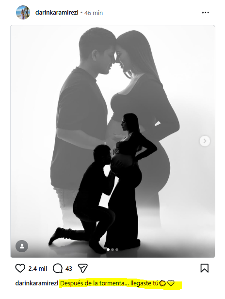 Para Farfan? Daringa Ramis parece feliz com a ‘barriga’ de namorado e dá dica FIRME: “Depois da tempestade…”