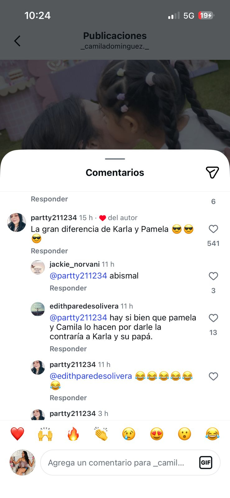     A filha mais velha de Christian Dominguez apóia forte alegação contra Carla Tarazona por causa do aniversário de sua irmã mais nova 