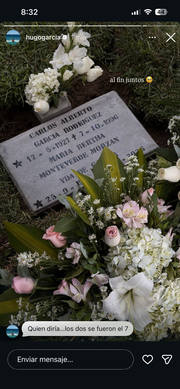 Hugo Garcia anunciou que sofreu uma grande perda após anunciar que seria pai