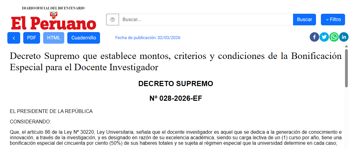 Confirmado | Minedu aprova bônus especial para professores em 2026: valores revisados, quem são os beneficiários a arrecadar