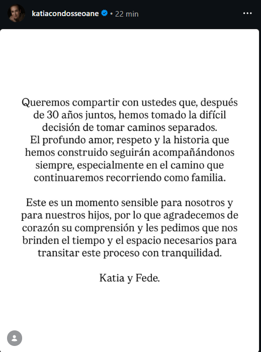 Declaração de Katia Kontos