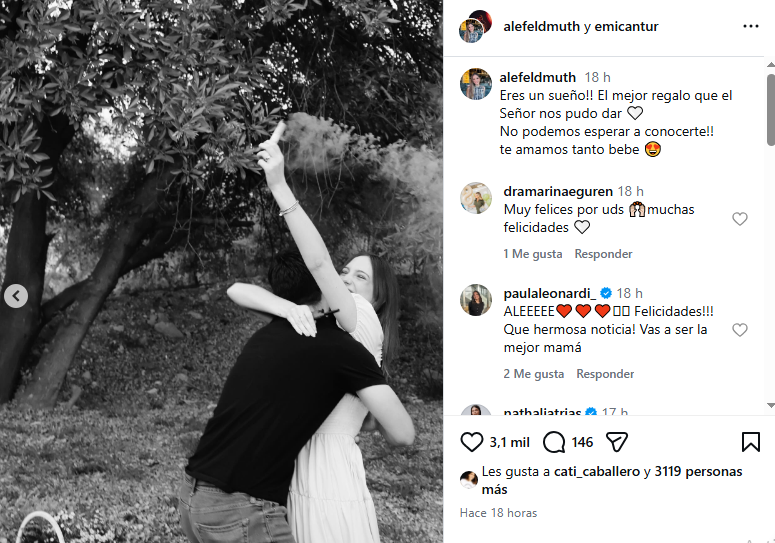 Filha de Katie Caballero anuncia gravidez Foto: Instagram Katie Caballero está animada com a gravidez de sua filha.