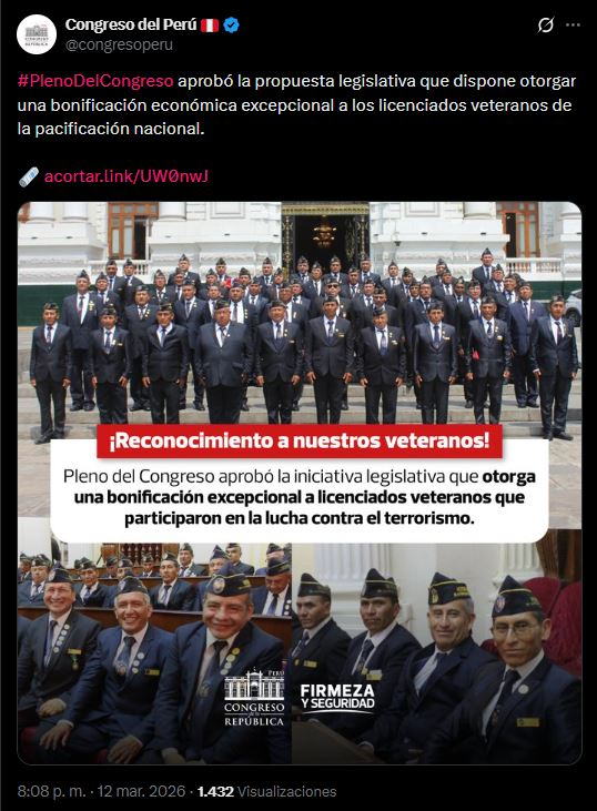 O governo aprovou o bônus vitalício de S/1130: estes são os peruanos que receberão esse pagamento todos os meses