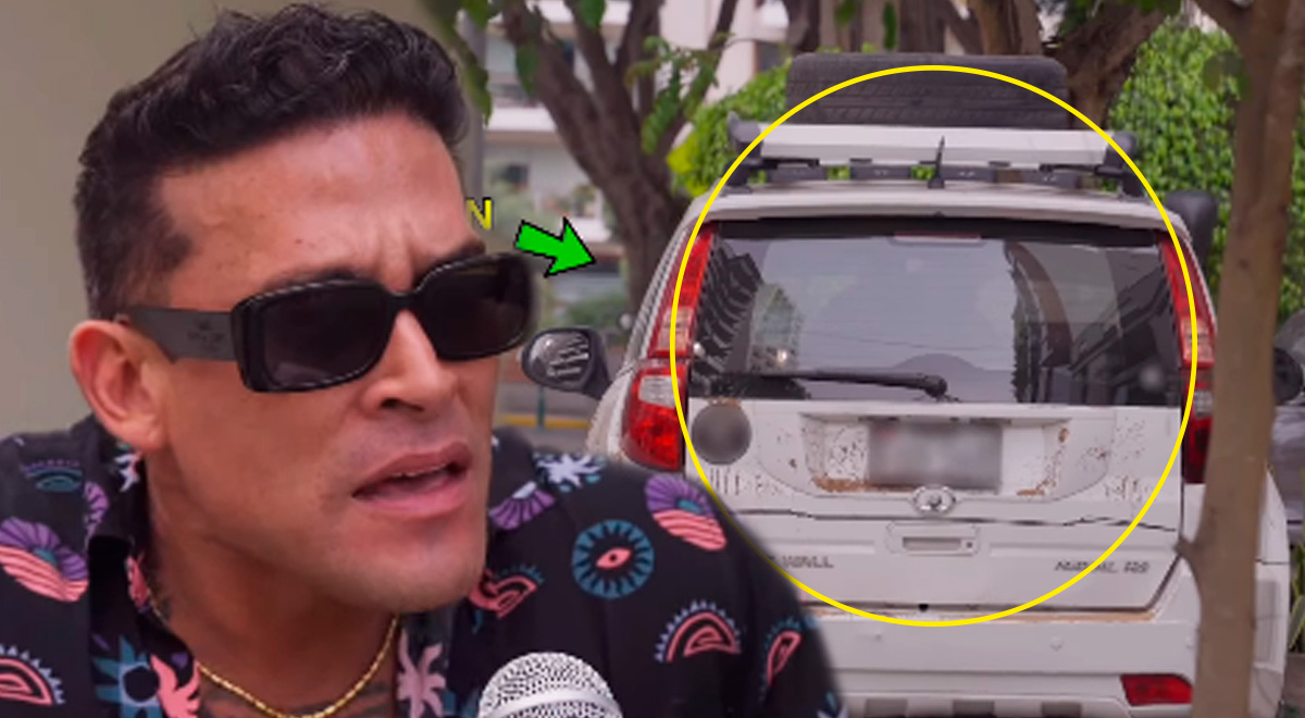 Christian Dominguez é pego novamente em seu ‘carro sapo’, ele confirma antes das evidências