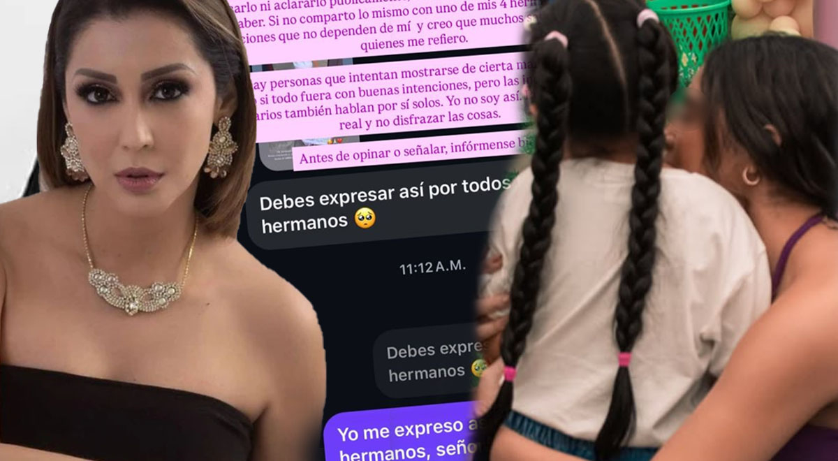 Camila Dominguez rebate após ser acusada de gostar da filha de Pamela Franco em vez do filho de Carla Tarazona: “Não compartilho a mesma coisa”