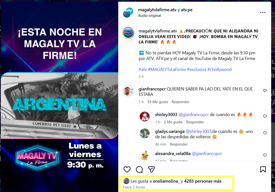 Onelia Molina ‘gosta’ de Mario Irivaran por supostamente beijar mulher em festa