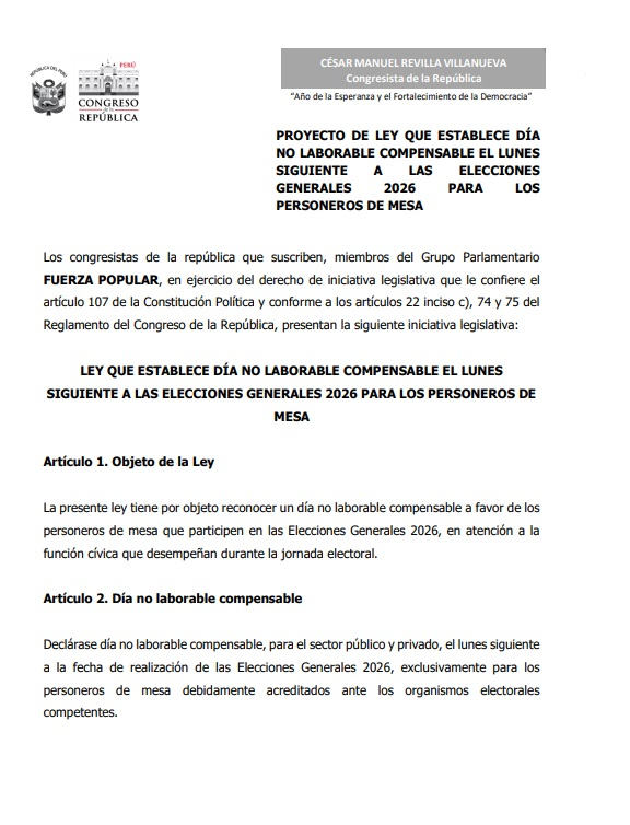 Congresso aprovou dia não útil para delegados: único requisito é que você apresente para ter acesso ao benefício