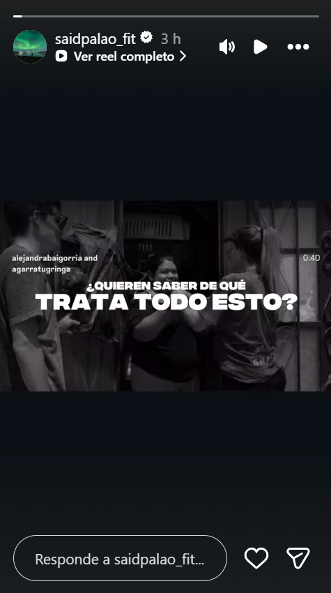 Palao disse, lendo nas redes, expondo seu primeiro mérito para recuperar Alejandra Bygoria depois de Ambay: isso ele fez