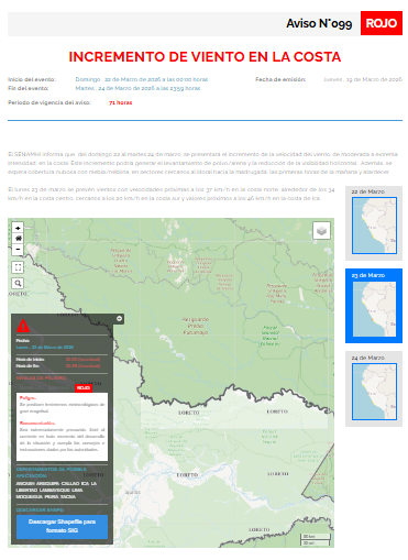 Confirmado | Fenômeno de grande porte afetará o litoral peruano nesta segunda-feira, 23: lista de áreas em alerta vermelho, militares