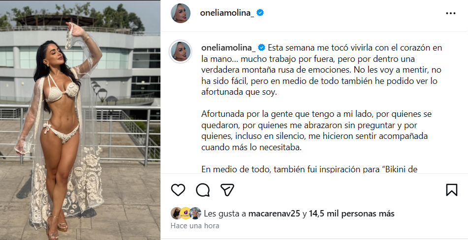 Onelia Molina manda mensagem impensada após Mario Irivaran deixar o Peru para beijar garotas da AMPAY: “Não vou mentir para você”