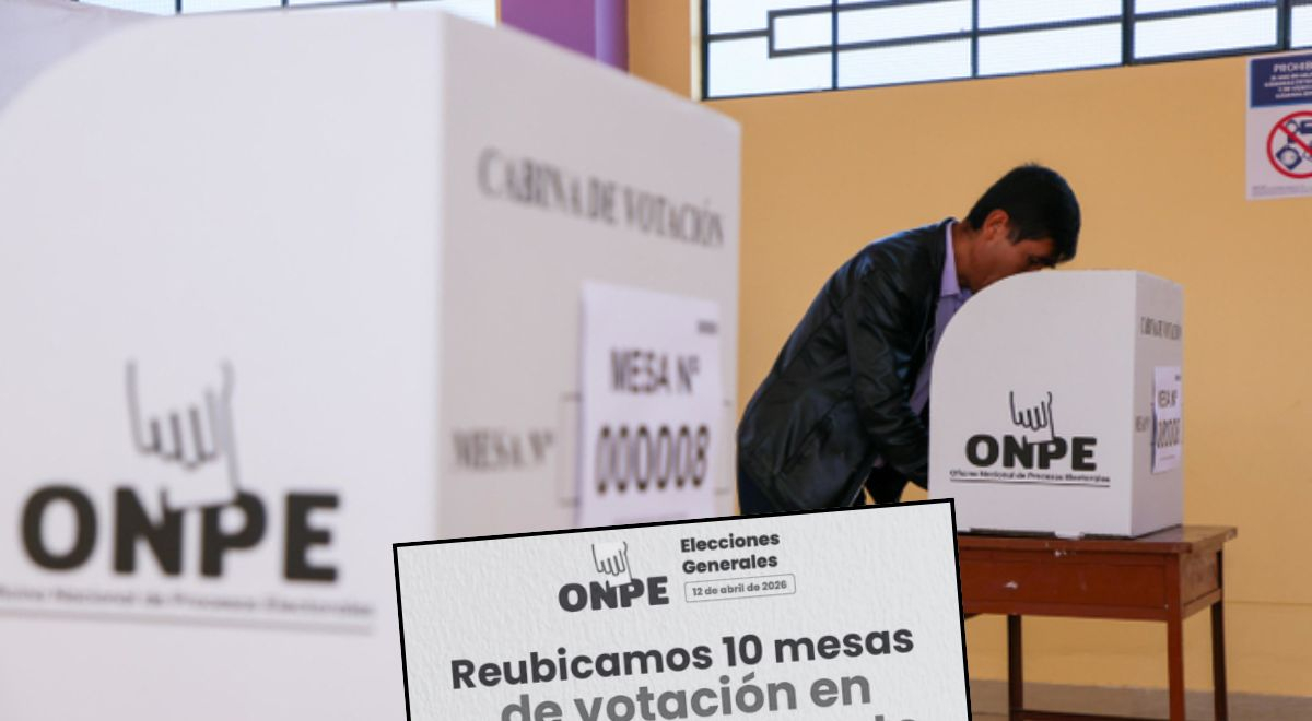 Urgente! ONPE muda local de votação de última hora: Confira aqui se você foi realocado para as eleições de 2026