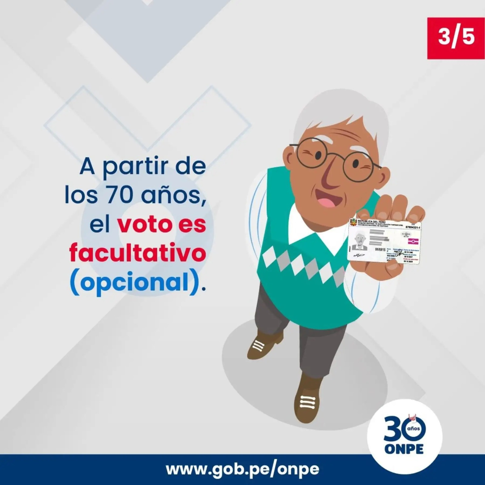 Eleições Gerais 2026: JNE revela idade para votar no Peru a partir de agora