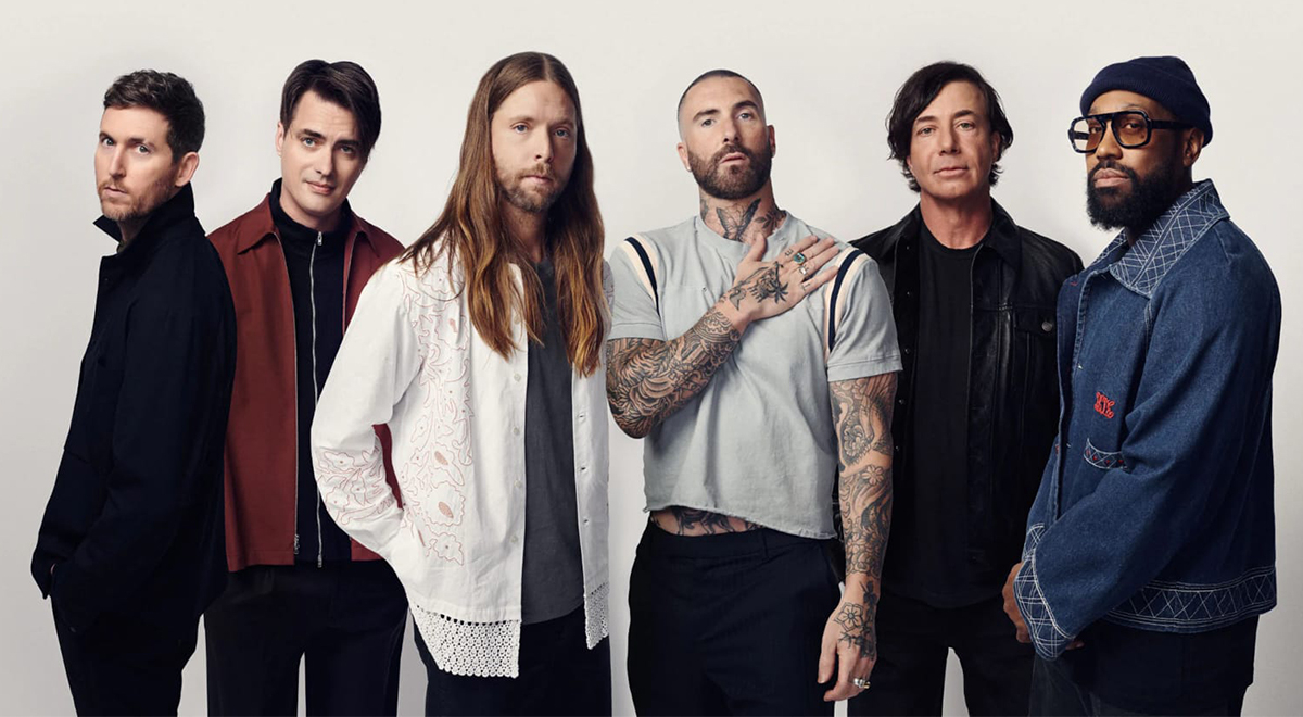 Maroon 5 chega a Lima com todos os seus sucessos para show único e sessão de fotos