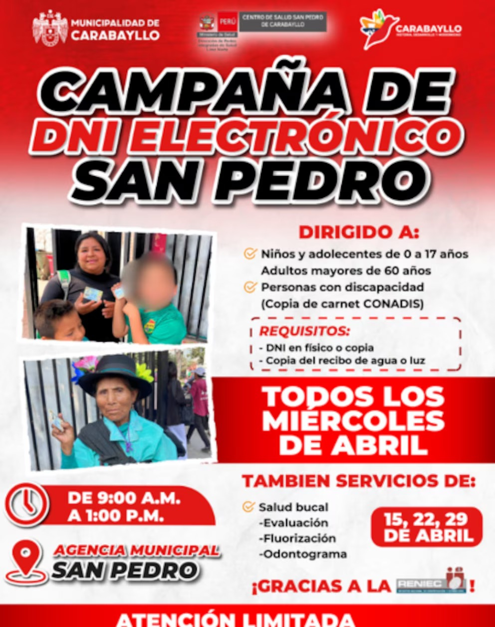 ID grátis em abril | Para esses cidadãos a Renik está lançando uma nova grande campanha: programação e endereço do evento