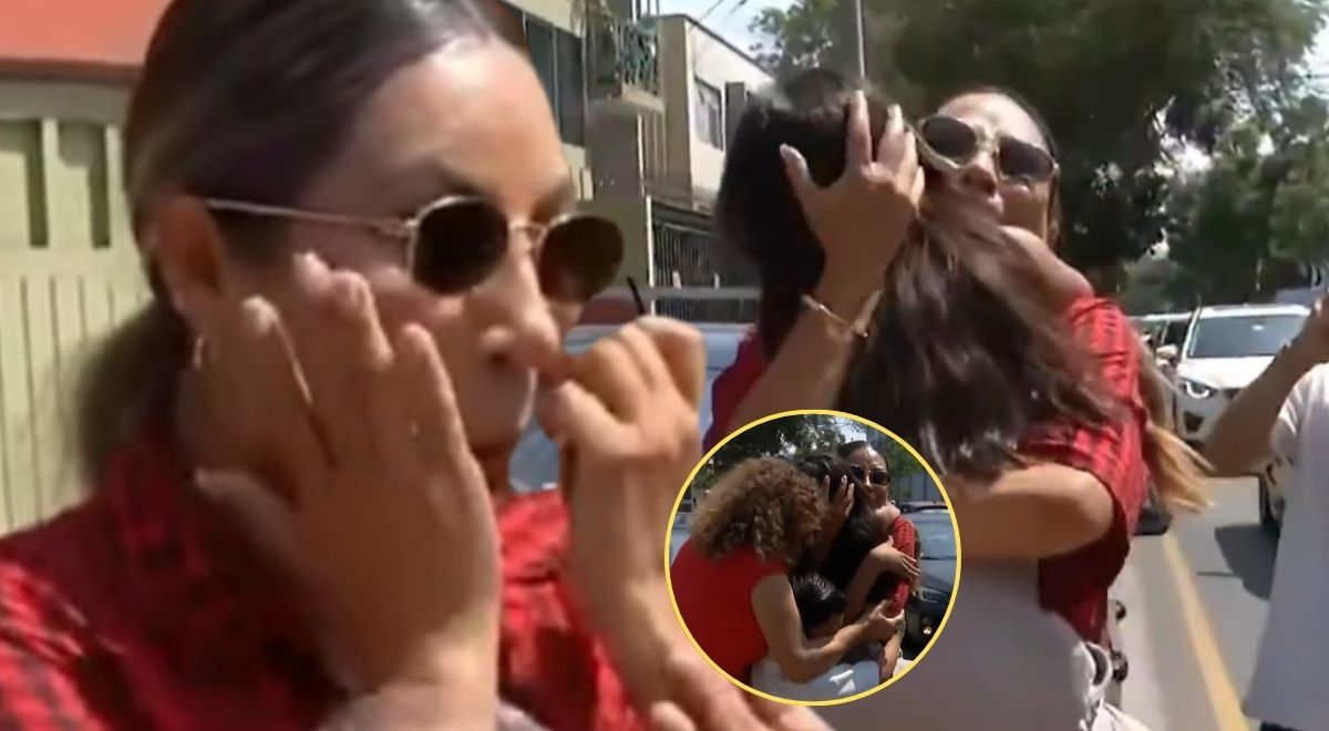 Hija menor de Pamela L&oacute;pez sufre DESGARRADOR LLANTO al despedirse de su mam&aacute; y ella se ENTRISTECE